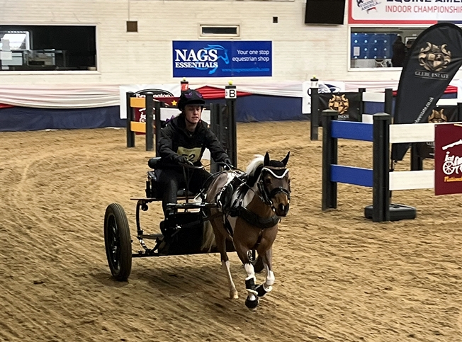 Lucy Lee in the small pony class