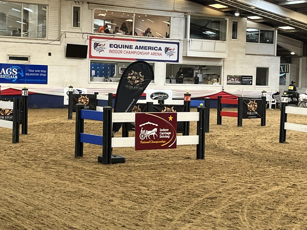 The well dressed obstacles benefitted from the sponsorship of the new Glebe Driving Club