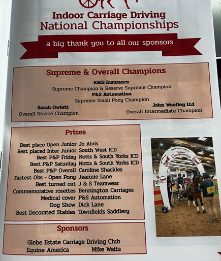 Thank you to the sponsors