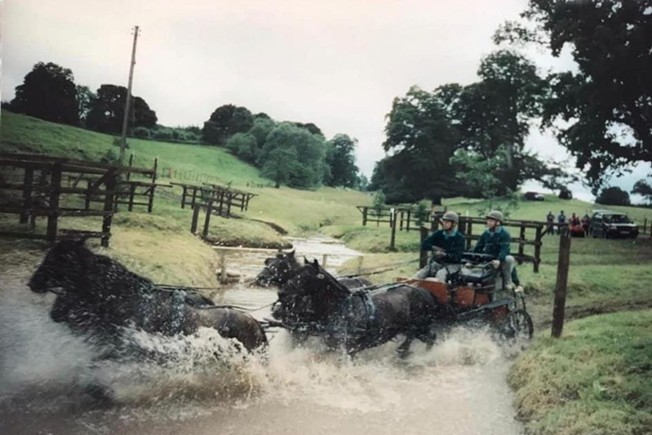 Prince Philip competing at Baronscourt Irish Championships