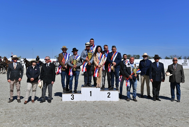 Balkan Championships for Driving 2026 team podium – Serbia - 1st, Croatia - 2nd, Romania - 3rd