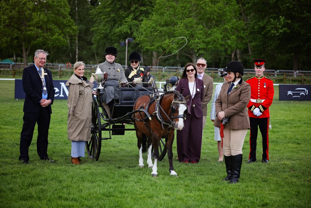 Rebecca Stevens, overall Driving for the Disabled winner, Royal Windsor 2026
